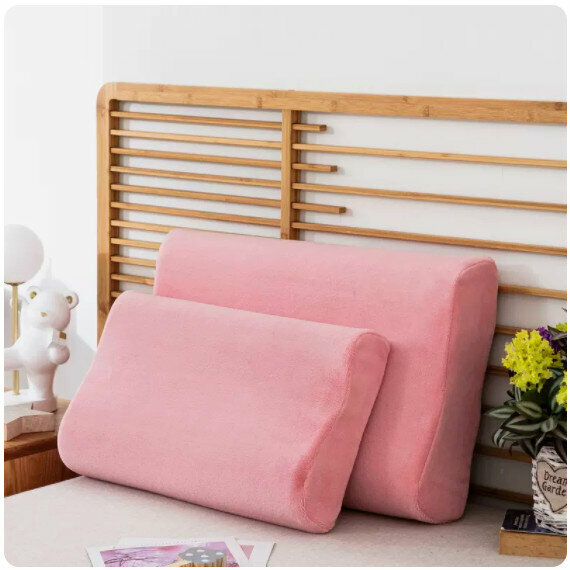 Hot Recommended Pillow Cover [Crystal Velvet Pink] [35*55cm]