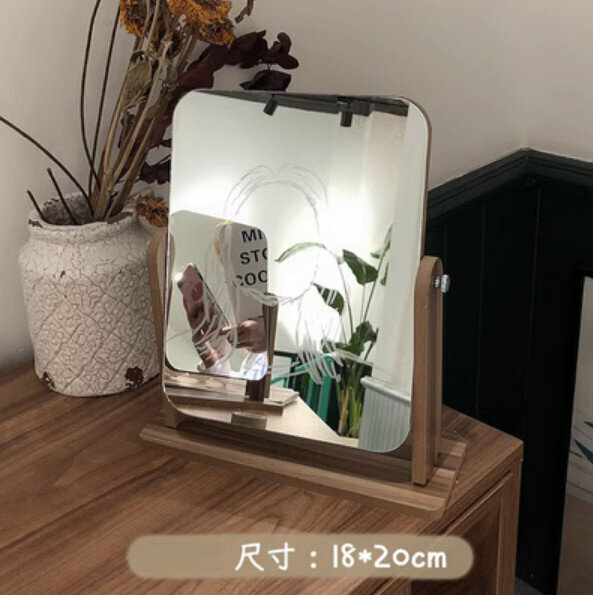 新款桌面臺式化妝鏡（旋轉款小號）