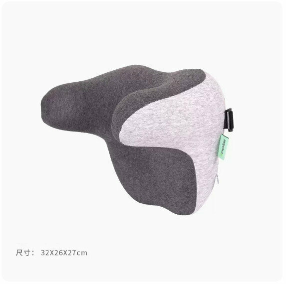 熱推U形枕【淺灰】 