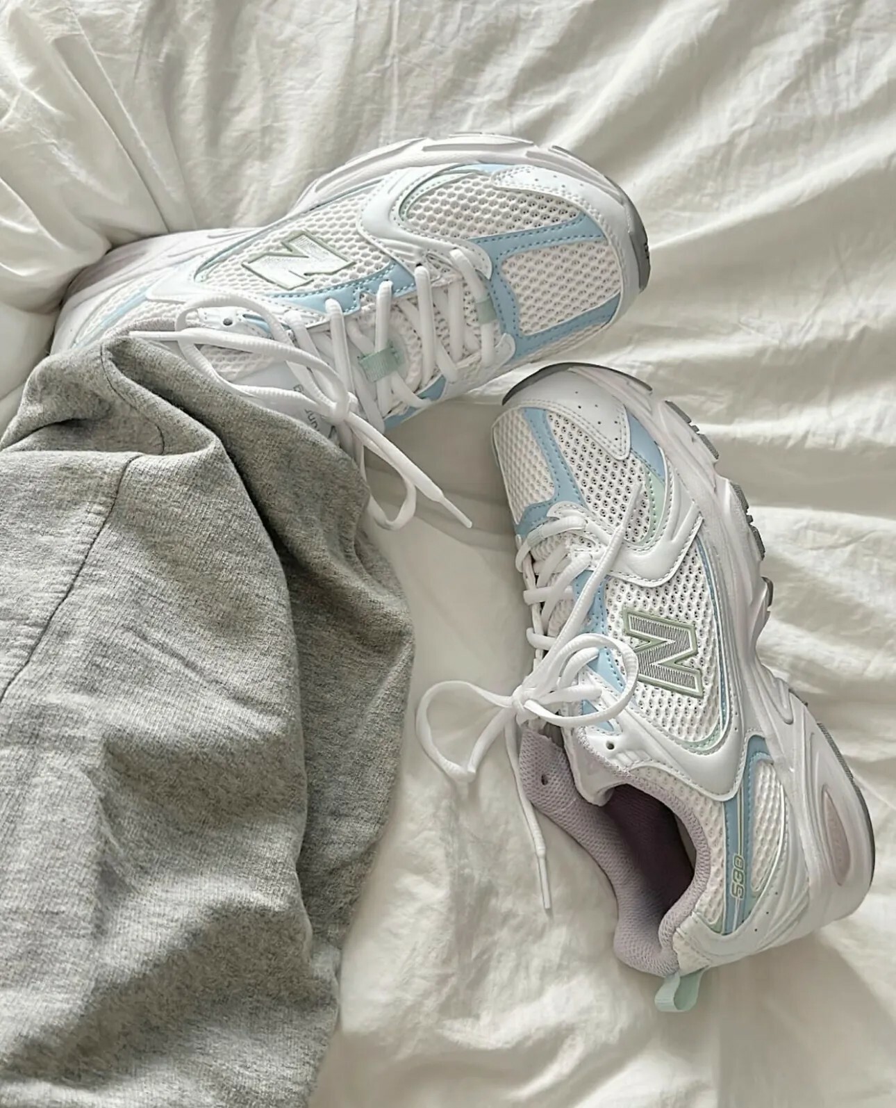 New Balance NB 530 白雪 寶寶藍 MR530PC