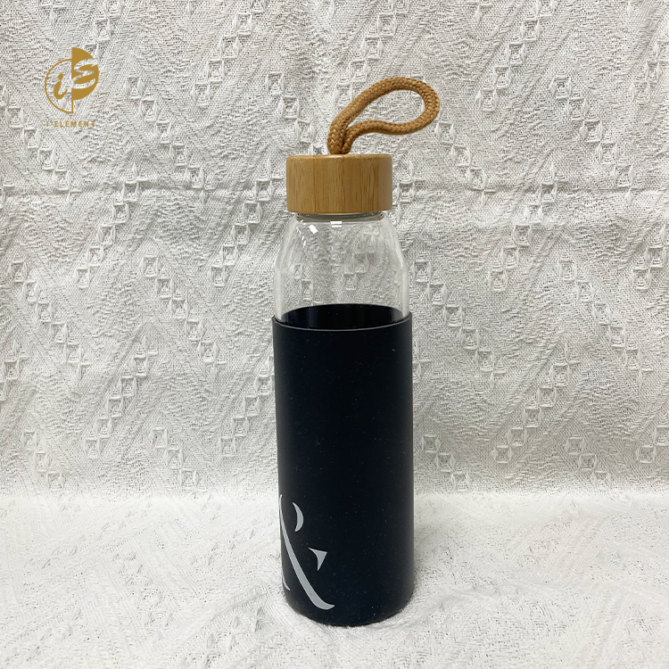 玻璃水樽｜500ml｜送矽膠保護套