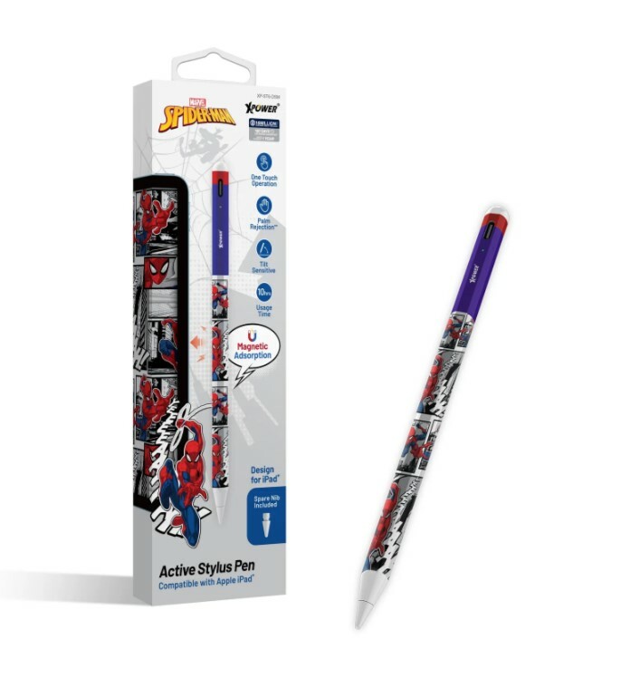 蜘蛛俠系列磁吸主動式觸控筆Apple iPad適用 st6