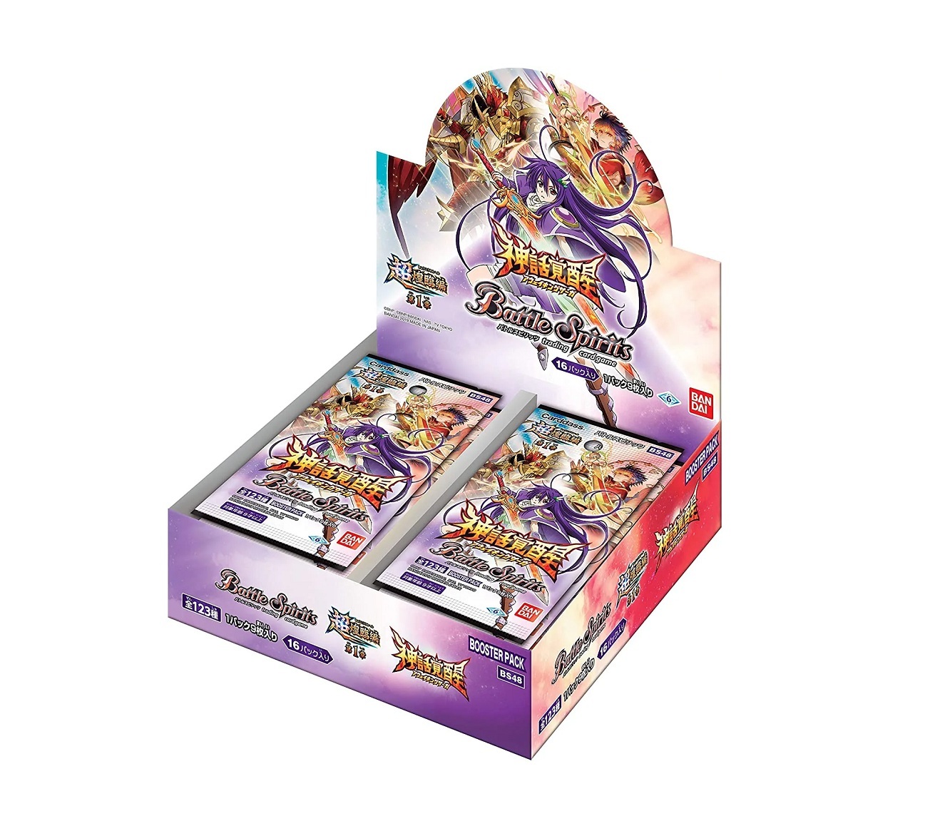 Battle Spirits TCG BS46 神煌臨編第3章神々の運命擴充包原盒未開封(16包)