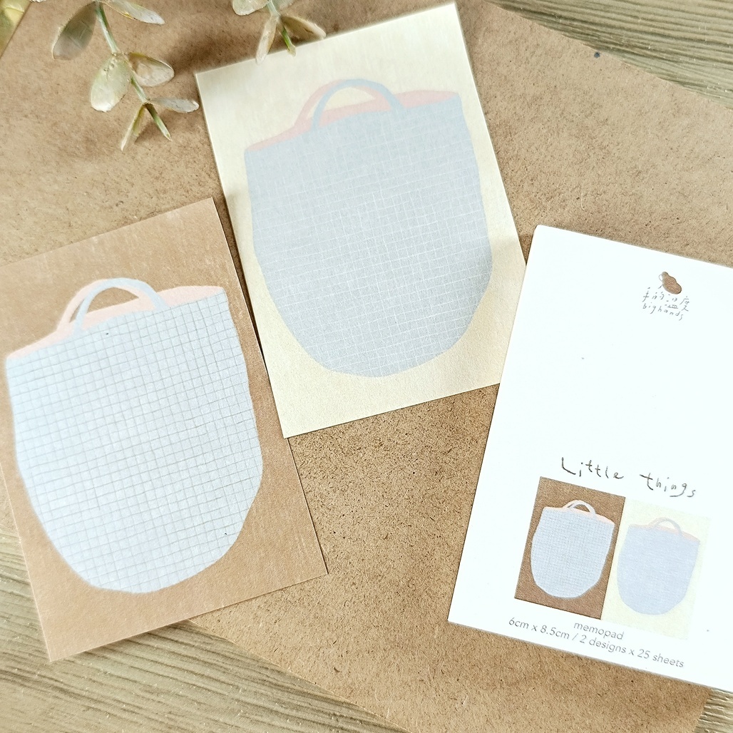 手的溫度Bighands．Little Things 可慶祝的小事 MEMO 便簽本 <整本/綜合分裝包>
