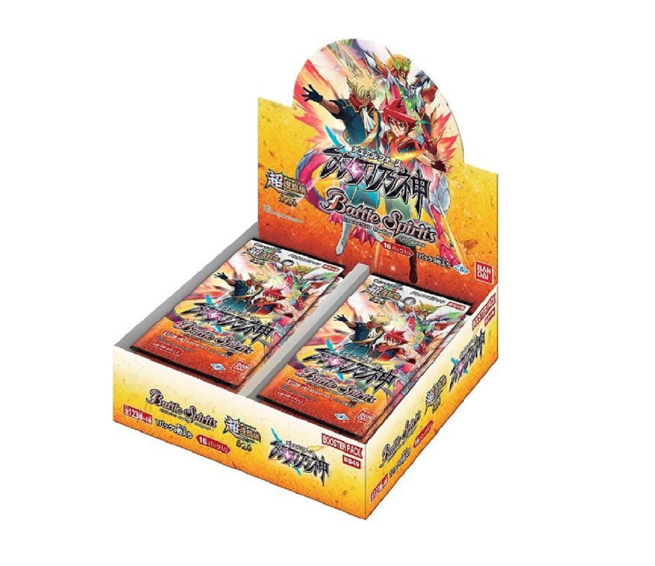Battle Spirits TCG BS49 超煌臨篇第2章双刃乃神擴充包原盒未開封(16包)