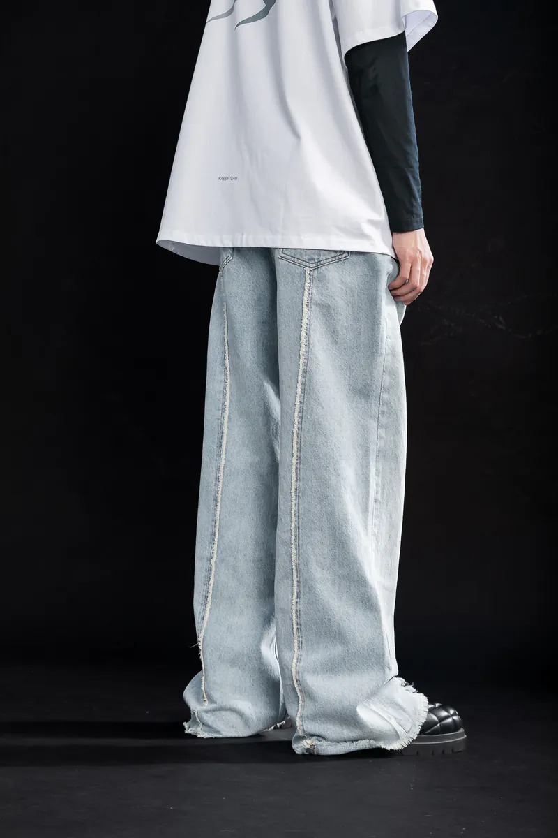 KAESY Flares Damaged Jeans