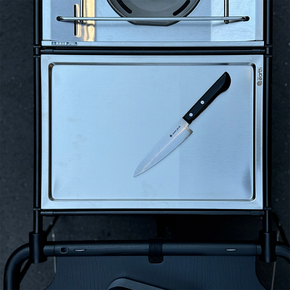 the earth One Unit Cutting Board + Bag 304不鏽鋼一單位料理盤+收納袋