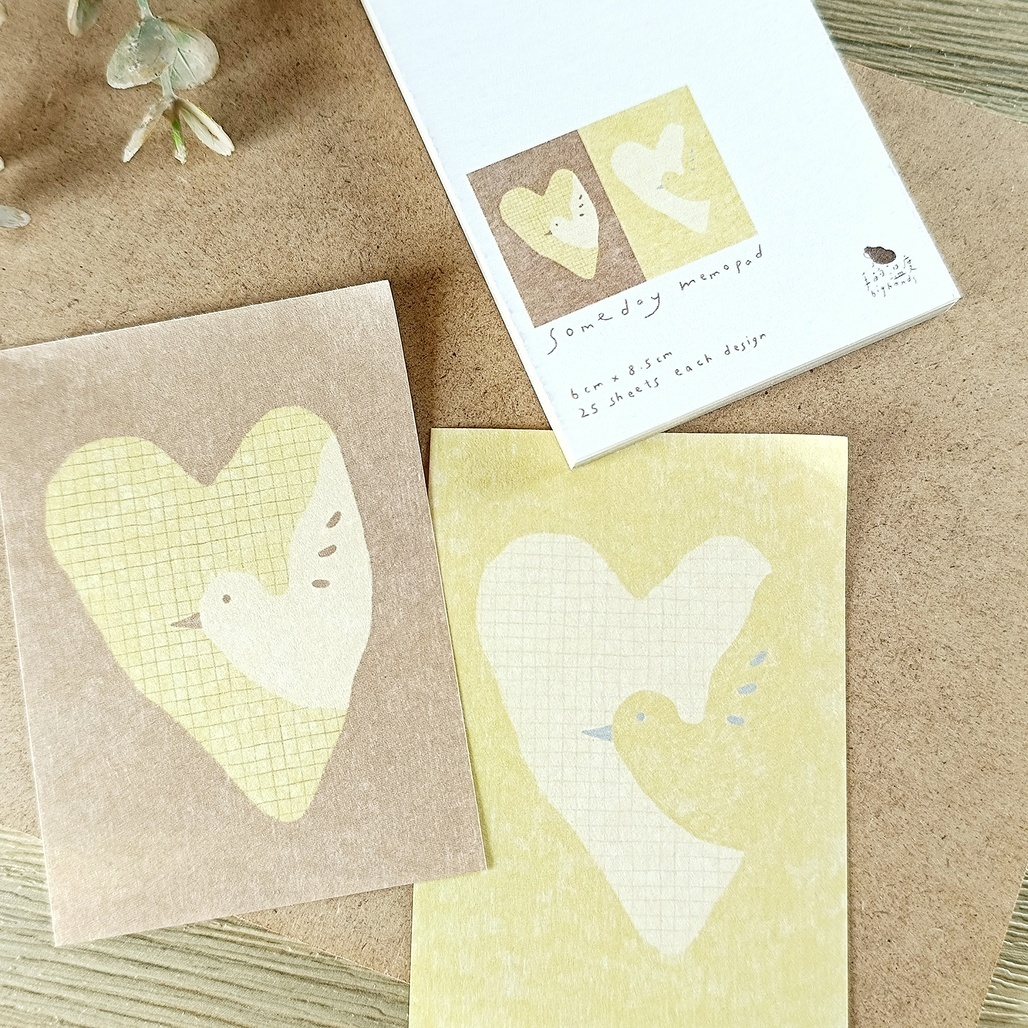 手的溫度Bighands．Someday MEMO 便簽本 <整本/綜合分裝包>