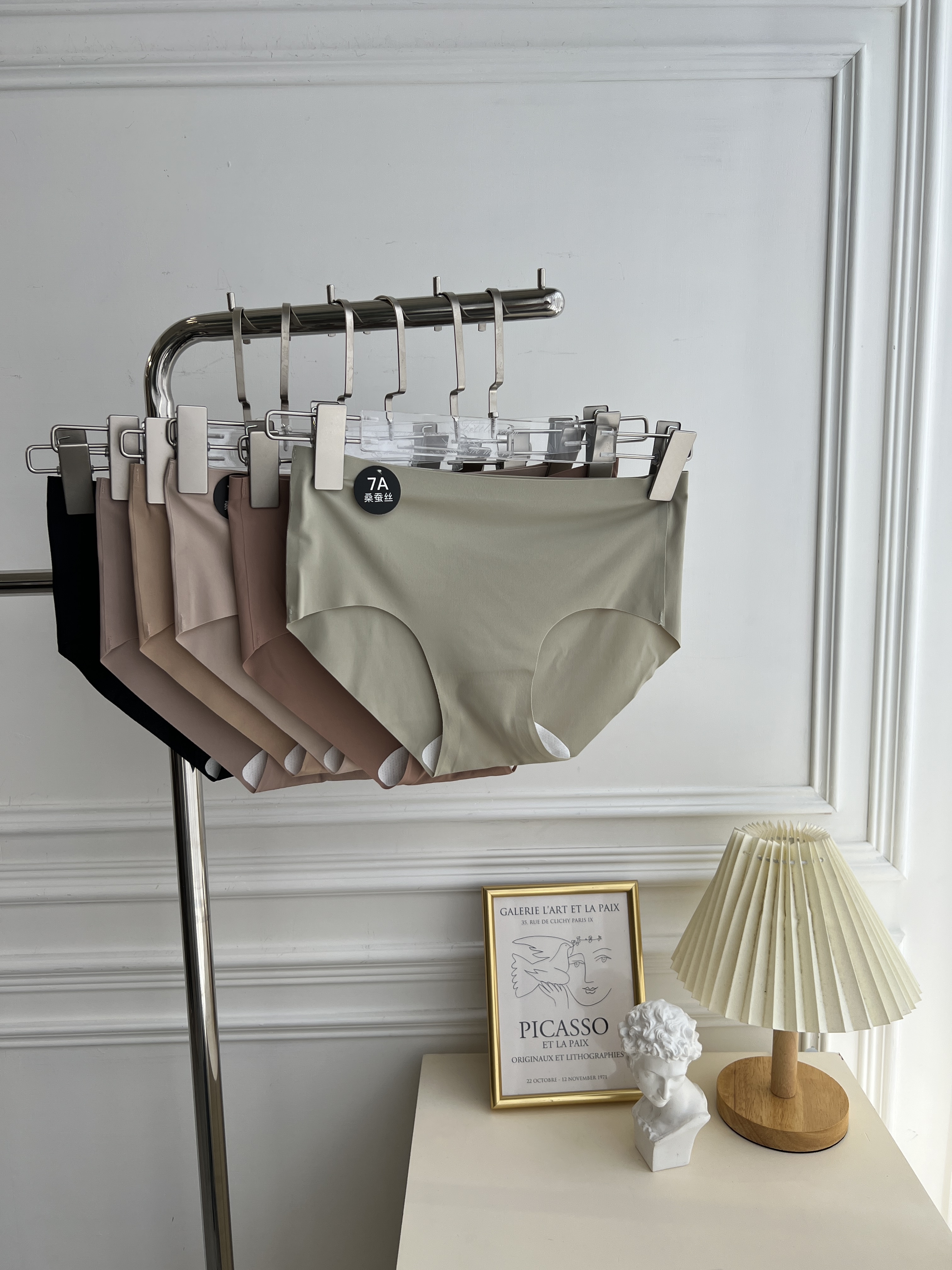 G1098蠶絲7A抑菌內褲 （6件一組）