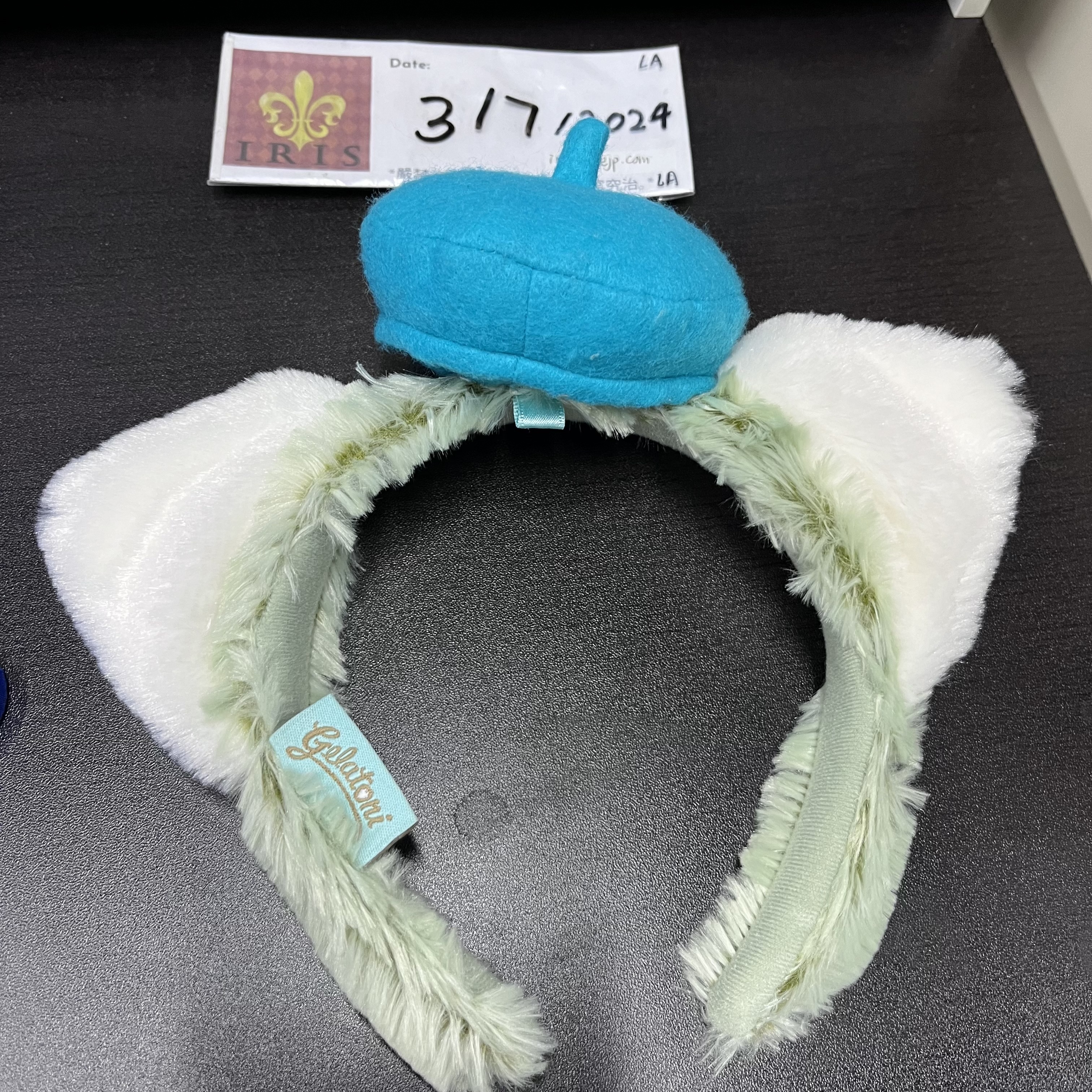 A42 Gelatoni 頭箍 (綠標)  (良品) 3/7