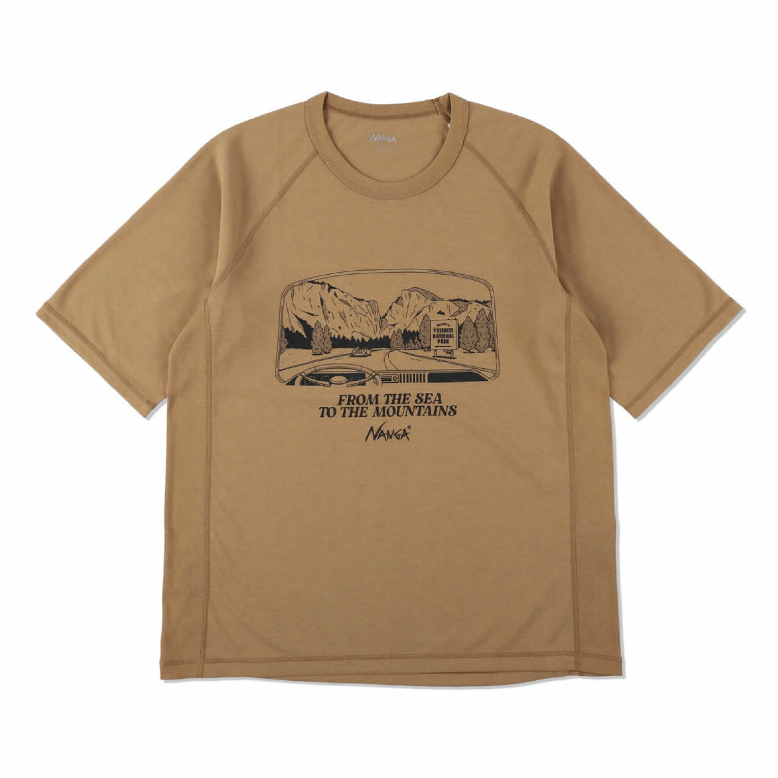 NANGA x WDS DRY MIX (SF_YOSEMITE) S/S Tee