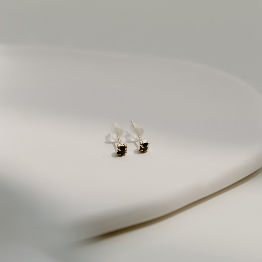 Colorful bow small flower bead earrings set【07030875】in stock+pre-order