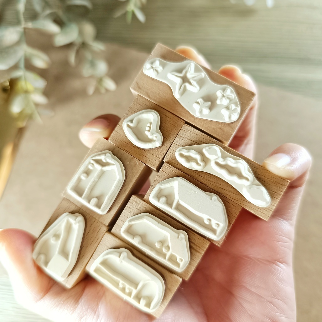 手的溫度bighands．Someday 櫸木印章