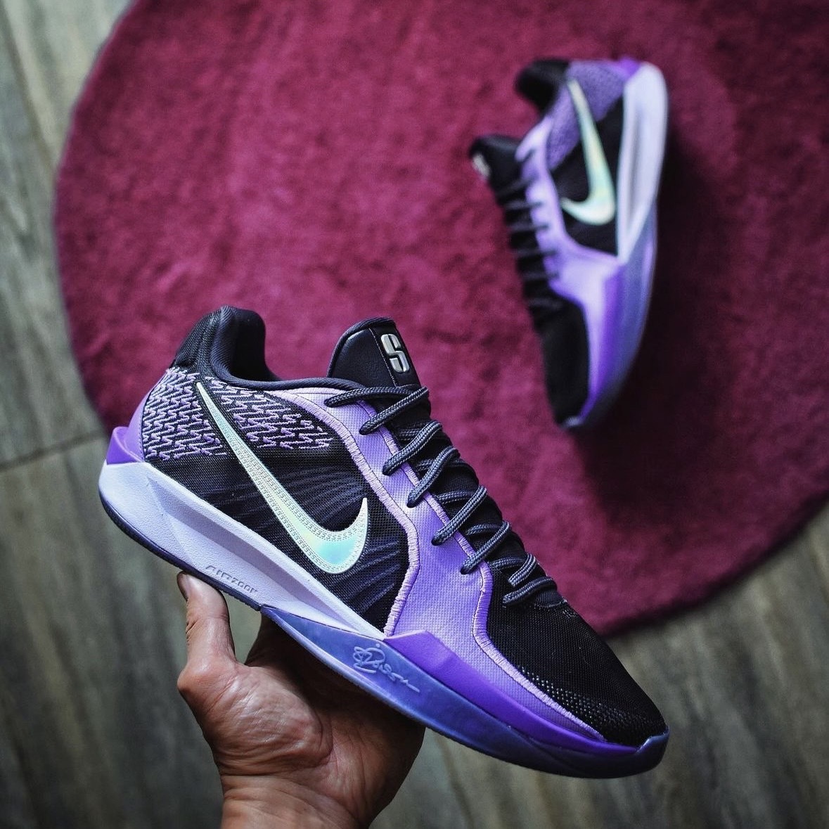 Nike Sabrina 2 “CAVE PURPLE” 黑紫 WNBA 莎賓娜 氣墊低筒 簽名實戰籃球鞋