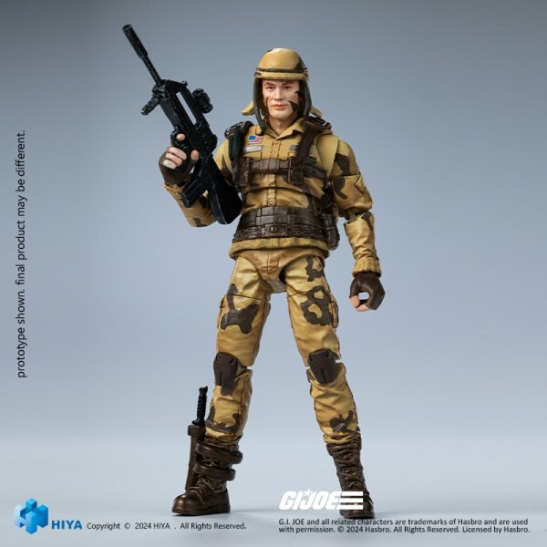 [訂金] HIYA : 1/18 G.I. Joe 特種部隊 達斯提