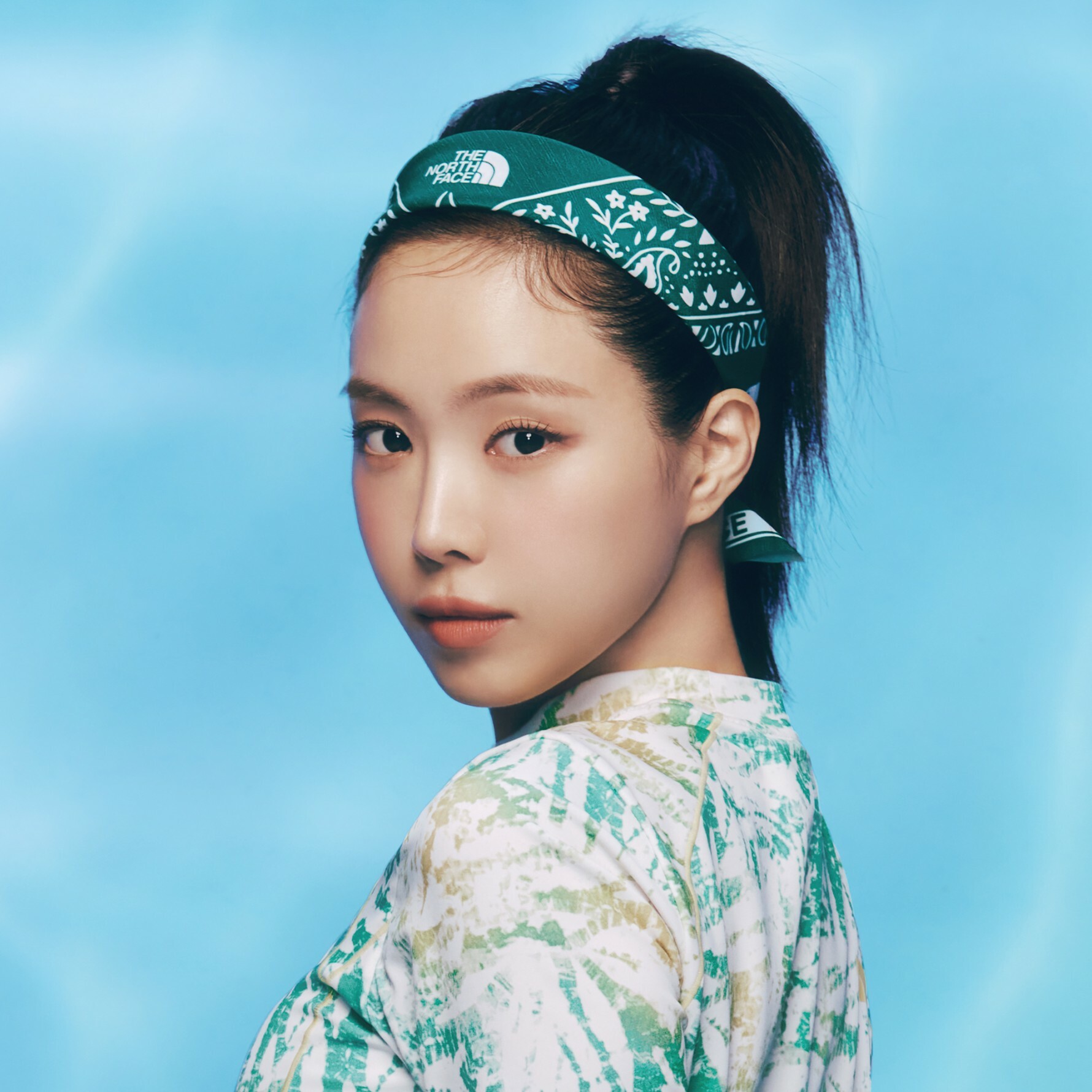 【代購】THE NORTH FACE 北臉 80年代 佩斯利 頭巾 NA5BQ02