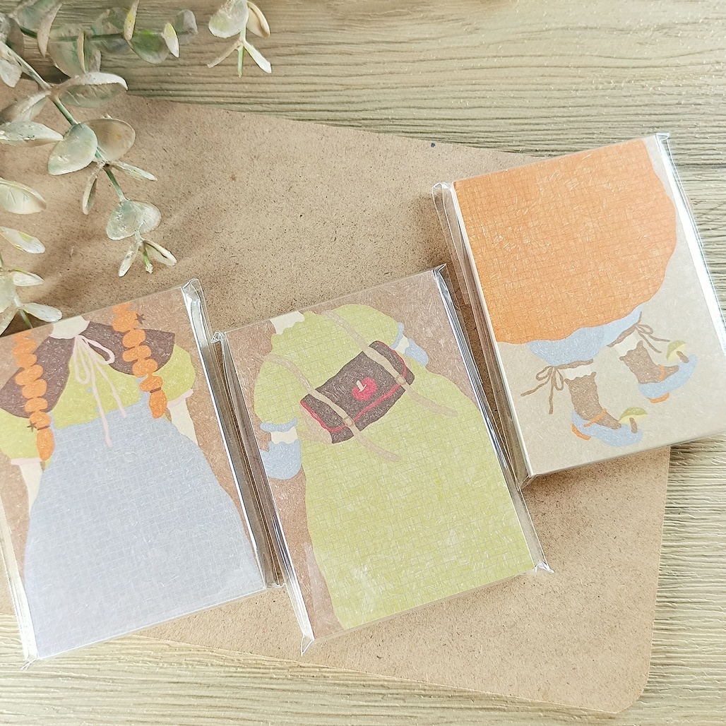 手的溫度bighands．Wanderlust in Dressing MEMO 便簽本 <整本/綜合分裝包>