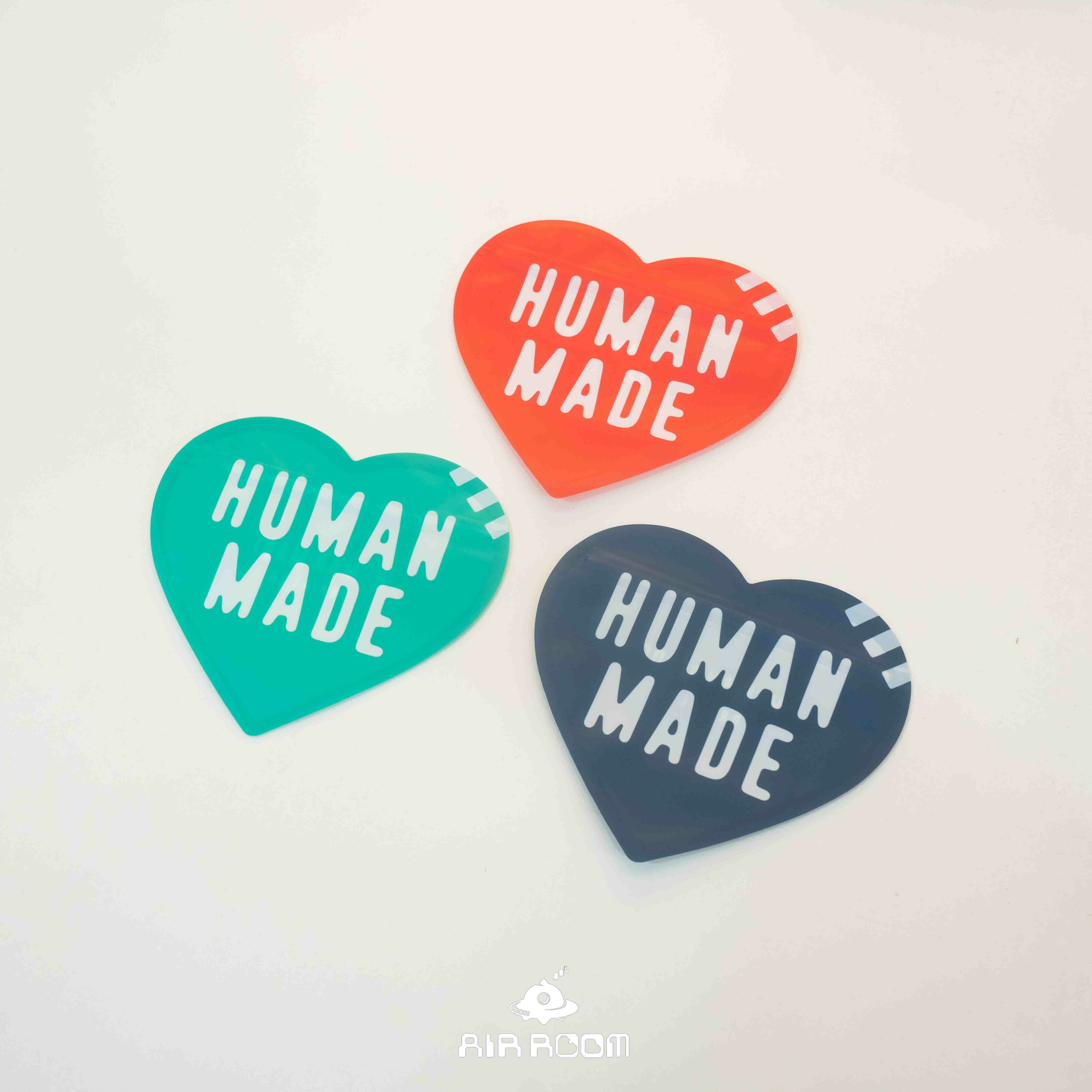 2024SS HUMAN MADE Logo 愛心 動物 收納 夾鏈袋 現貨