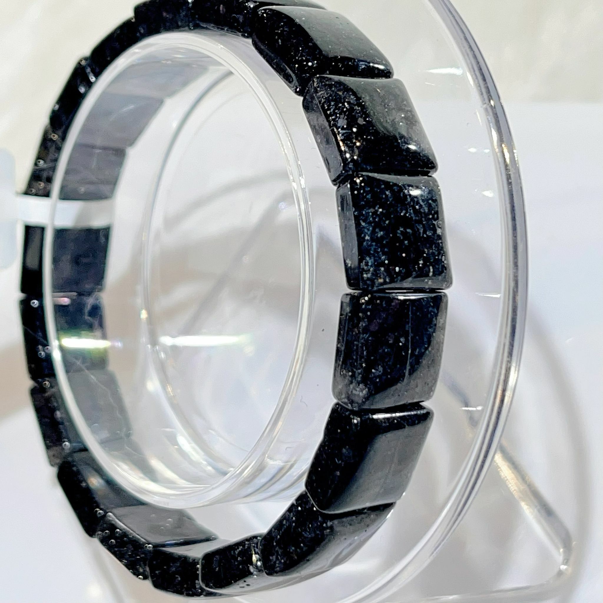 黑髮晶方形手排11m+