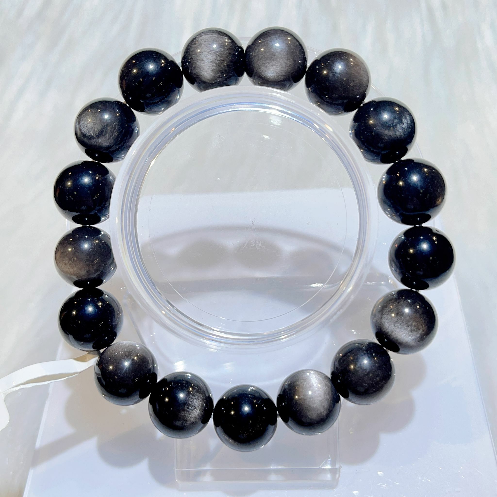 銀曜石手串12m CH1298