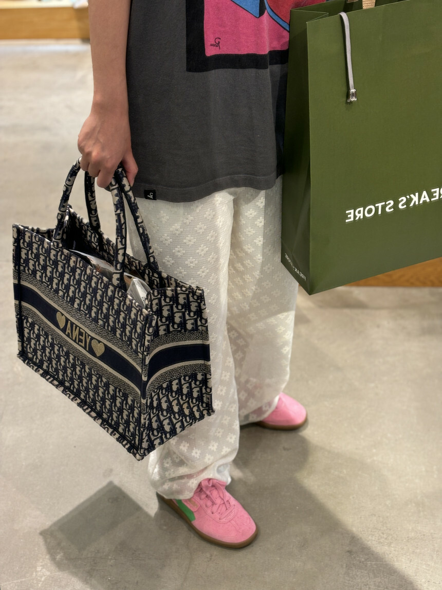 Freak Store 蕾絲 小雛菊 花邊 透膚 2色 長褲 休閒褲