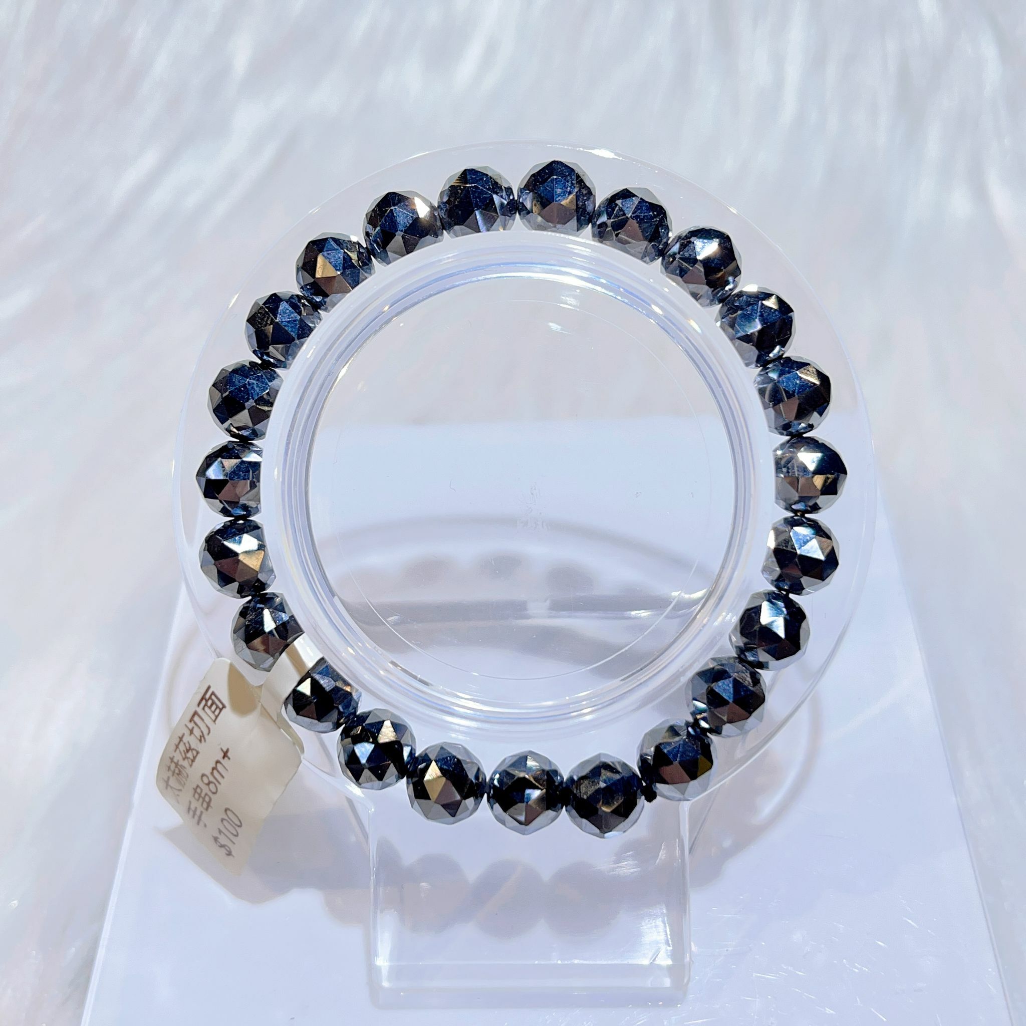 太赫磁切面手串8m CH1313