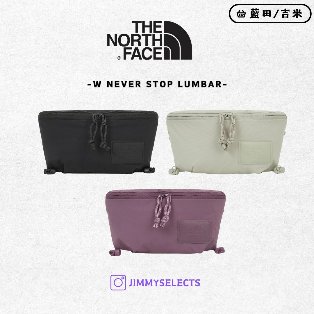 【代購】THE NORTH FACE 北臉 W NEVER STOP LUMBAR 側背包 NN2PQ83