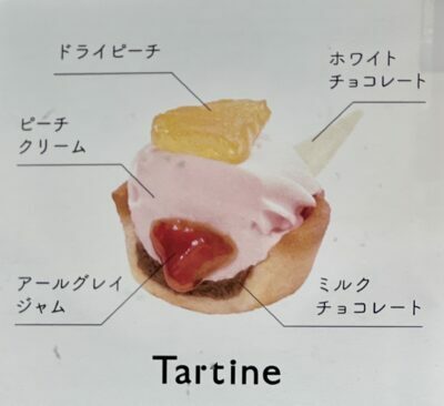 Tartine｜桃子紅茶奶油塔