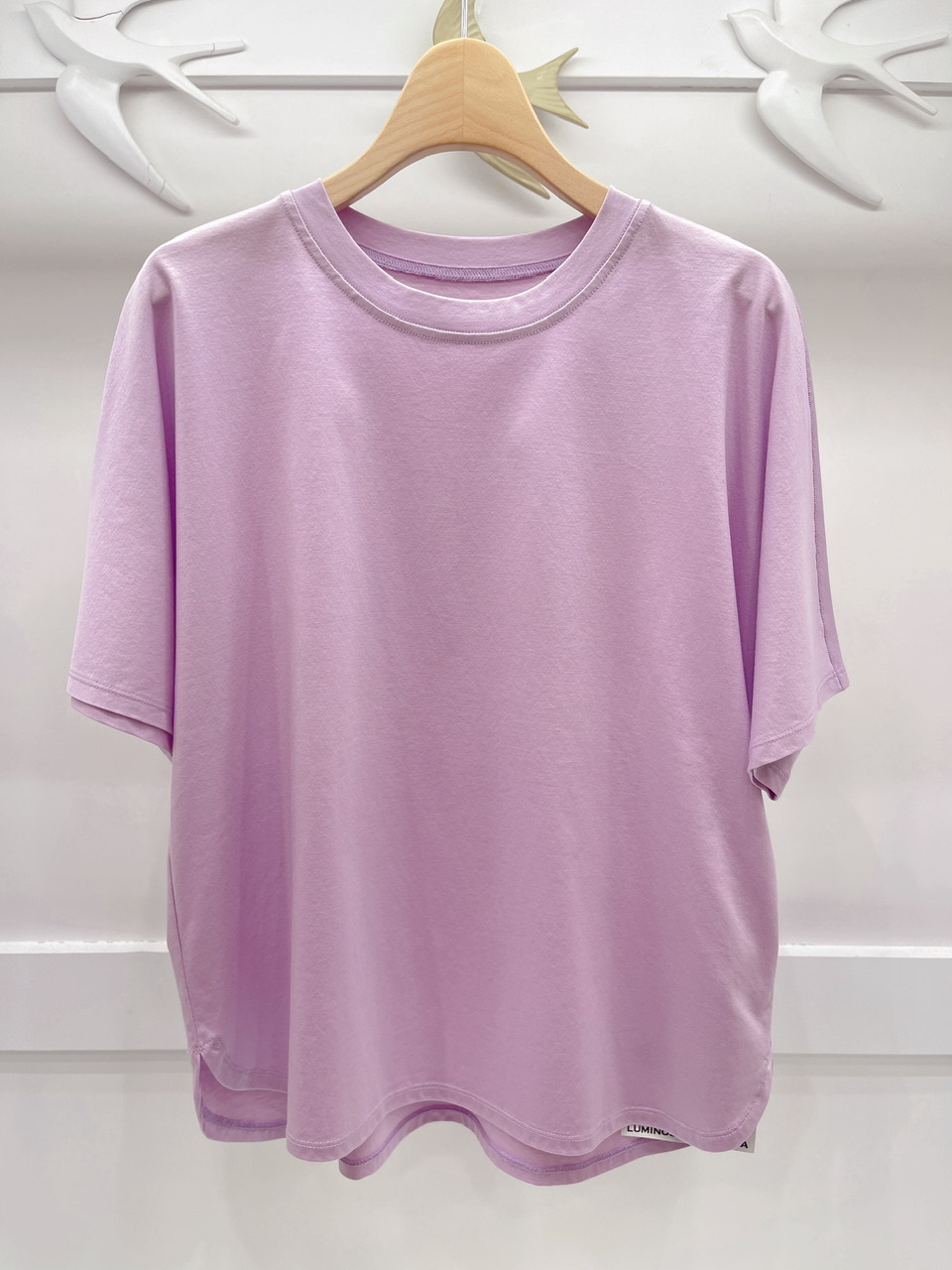涼感素色棉T