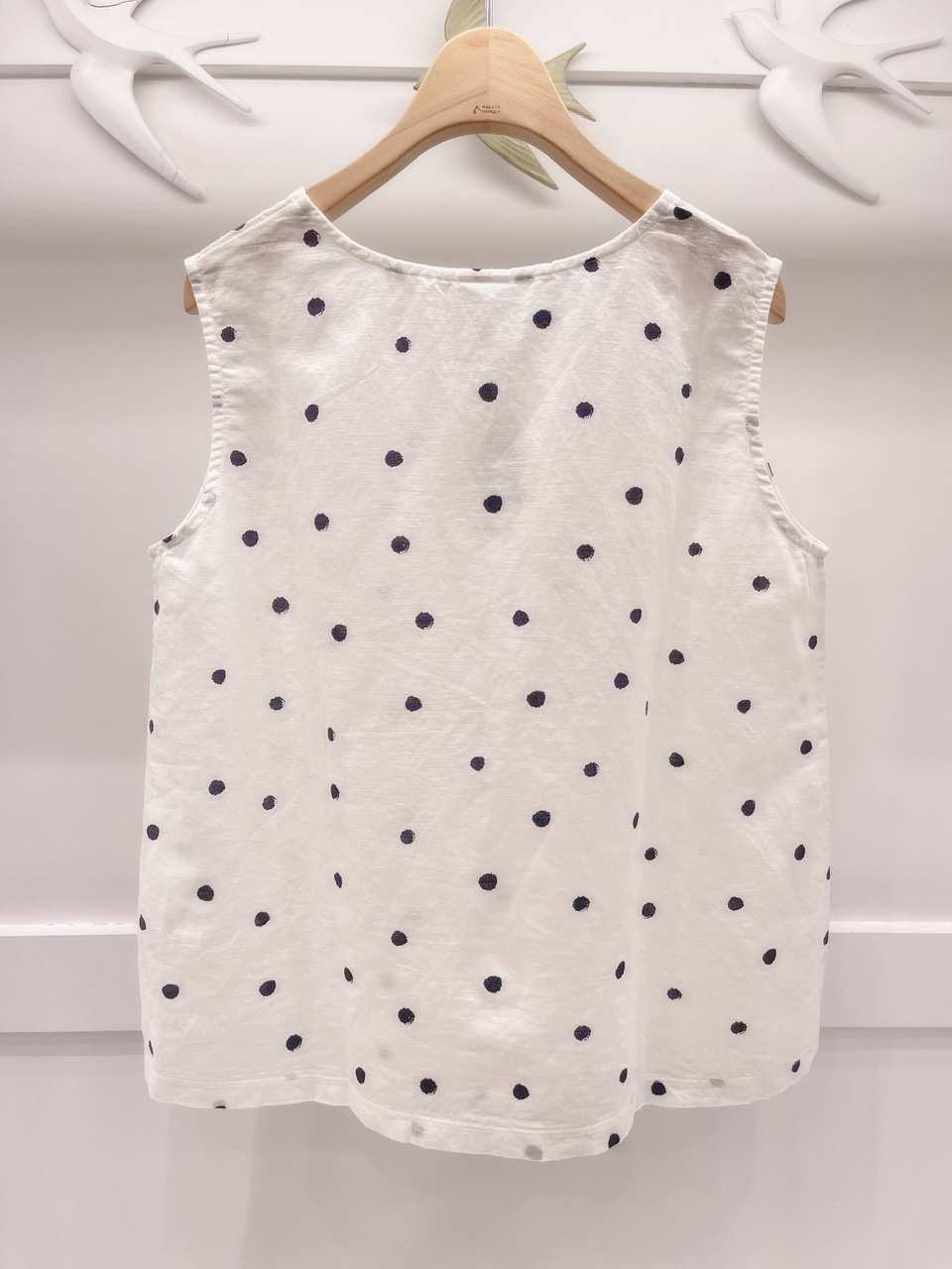 點點無袖上衣