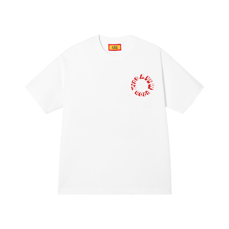 AFGK 多色胸前小標SLOGAN 短T A FEW GOOD KIDS