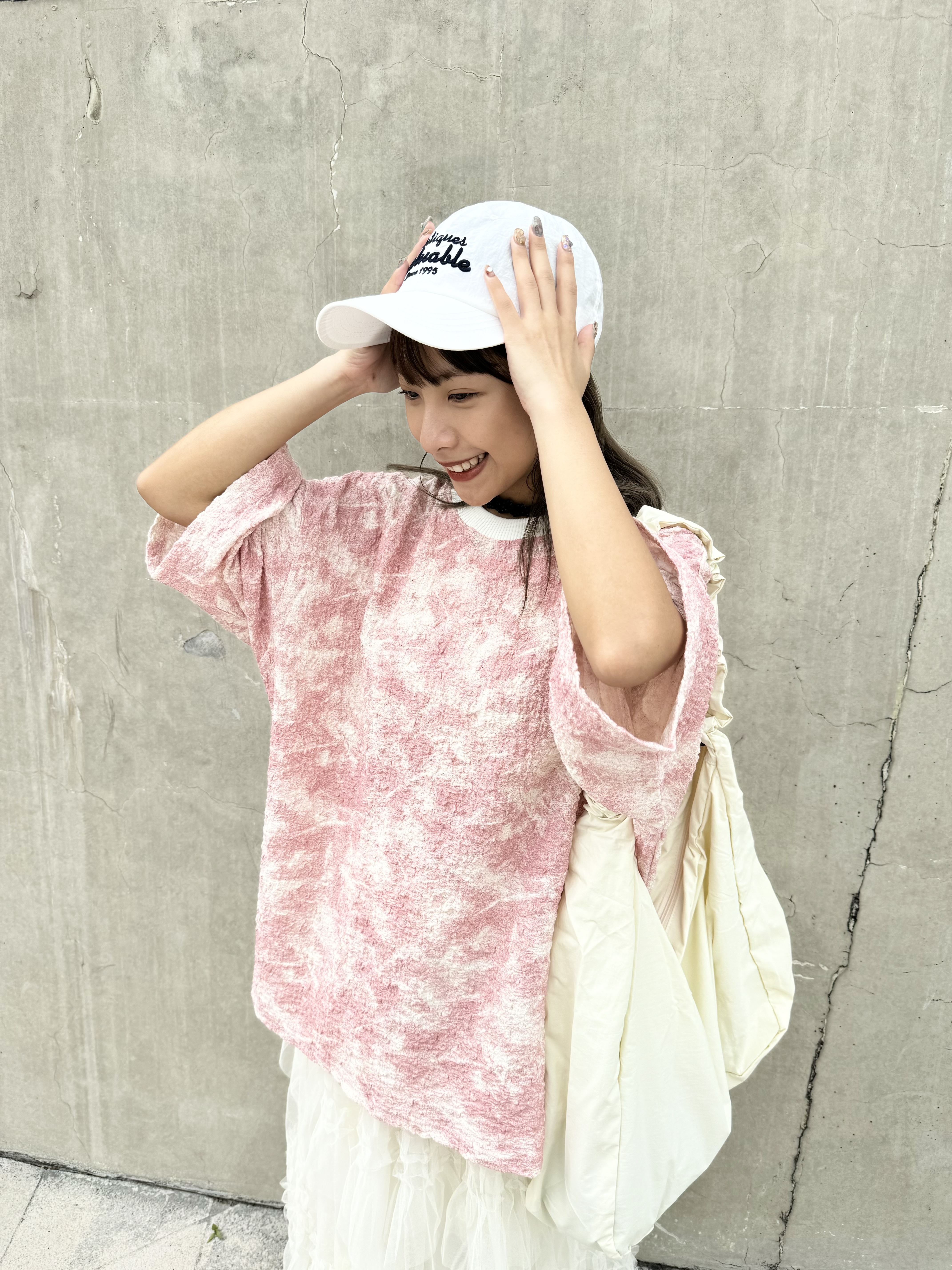 三色入！暈染彩色撞色邊邊TEE