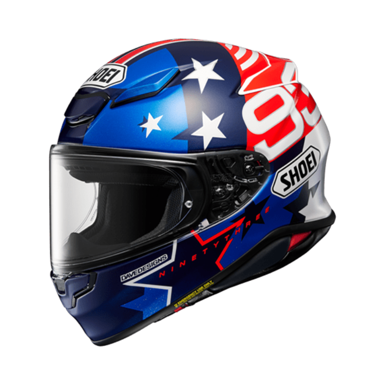 SHOEI Z-8 MARQUEZ AMERICAN SPIRIT TC-10 Z8