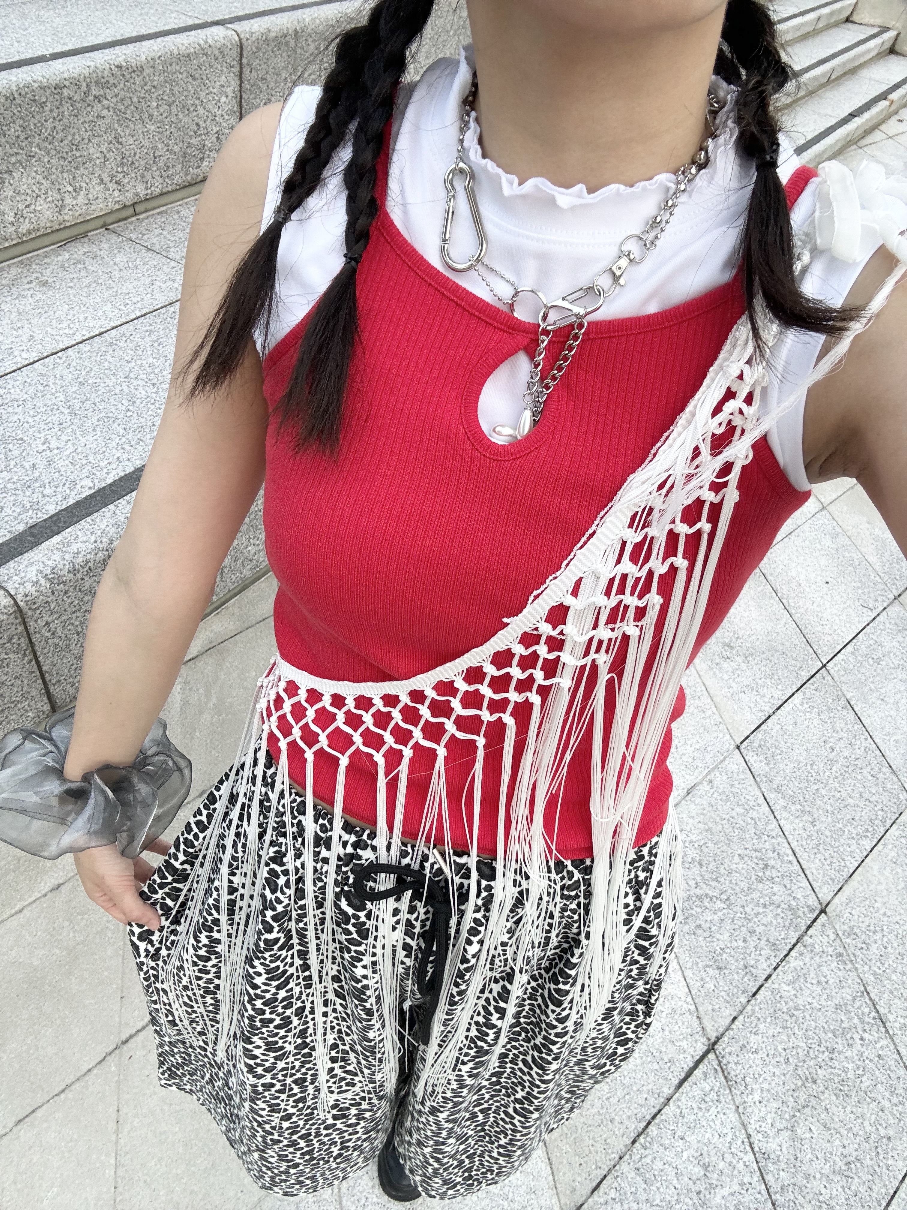 靚色打圈小背心！