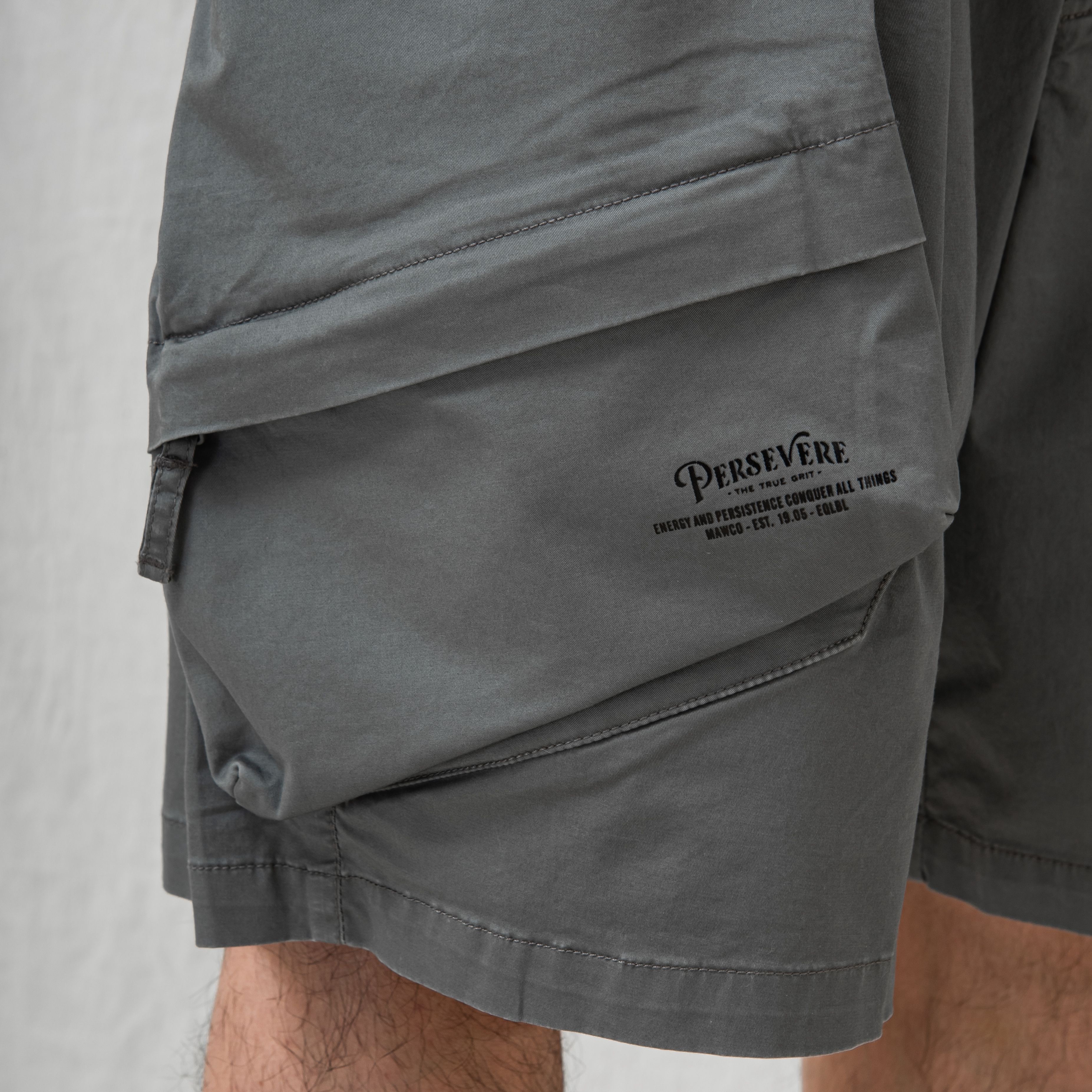 Persevere Multi-pocket Washed Cargo Shorts 水洗 立體 口袋 短褲