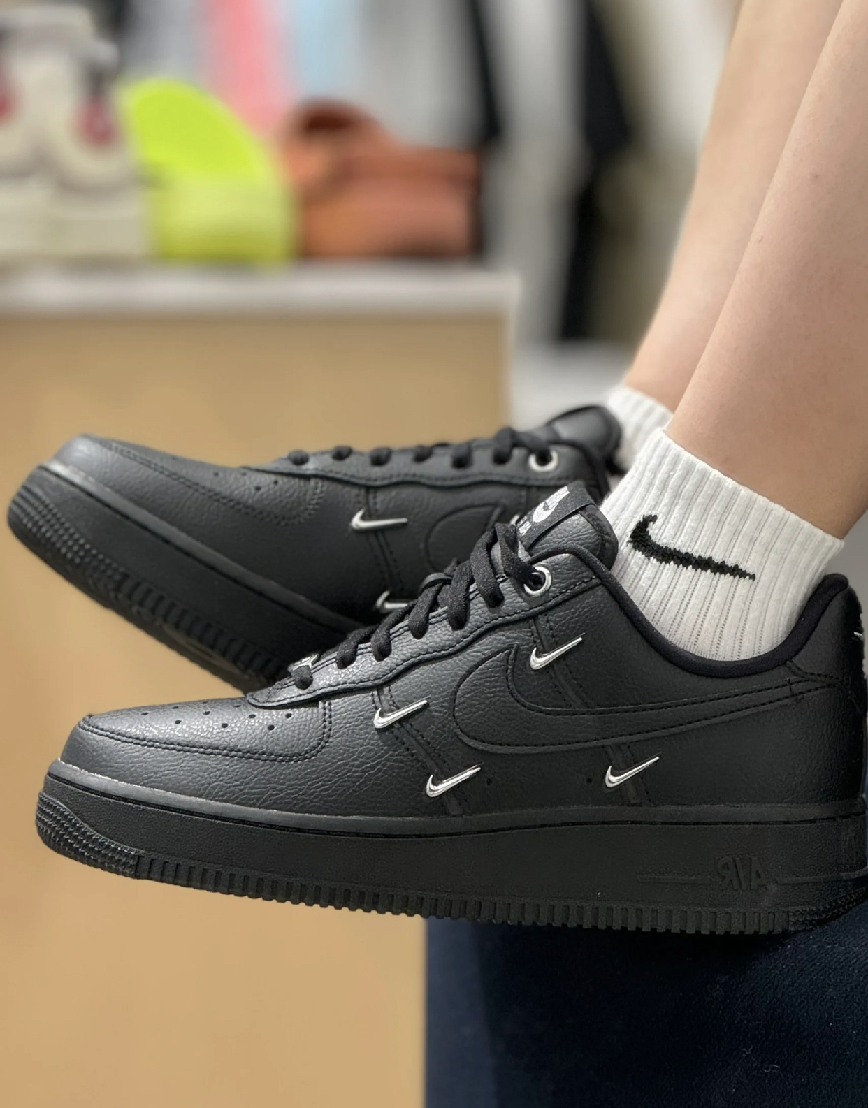 multi swoosh air force 1