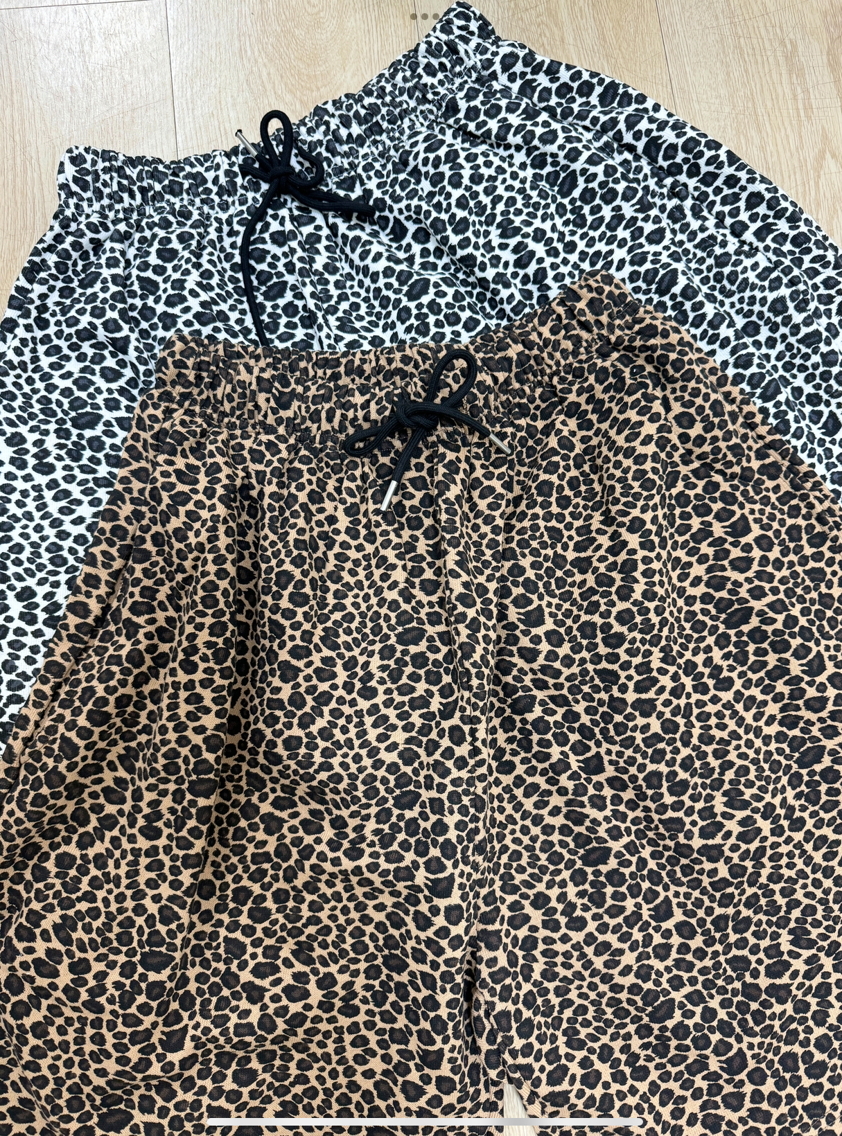 HOIYING自肥！豹紋中長褲！