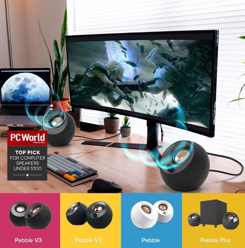 Creative Pebble Plus 2.1 USB Speakers with Subwoofer
