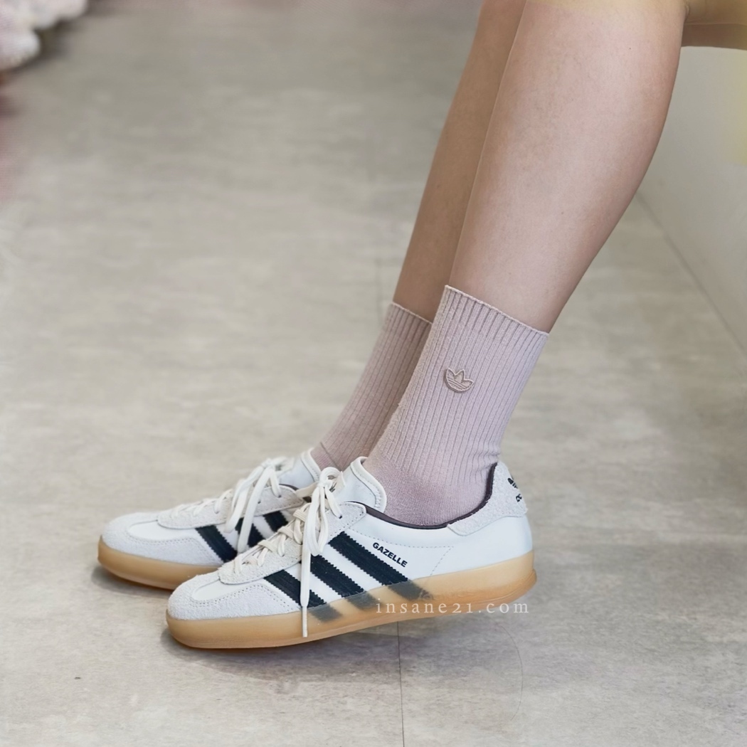 ADIDAS GAZELLE INDOOR HIKARI SHIBATA 麂皮 米白黑 休閒鞋 IH9985