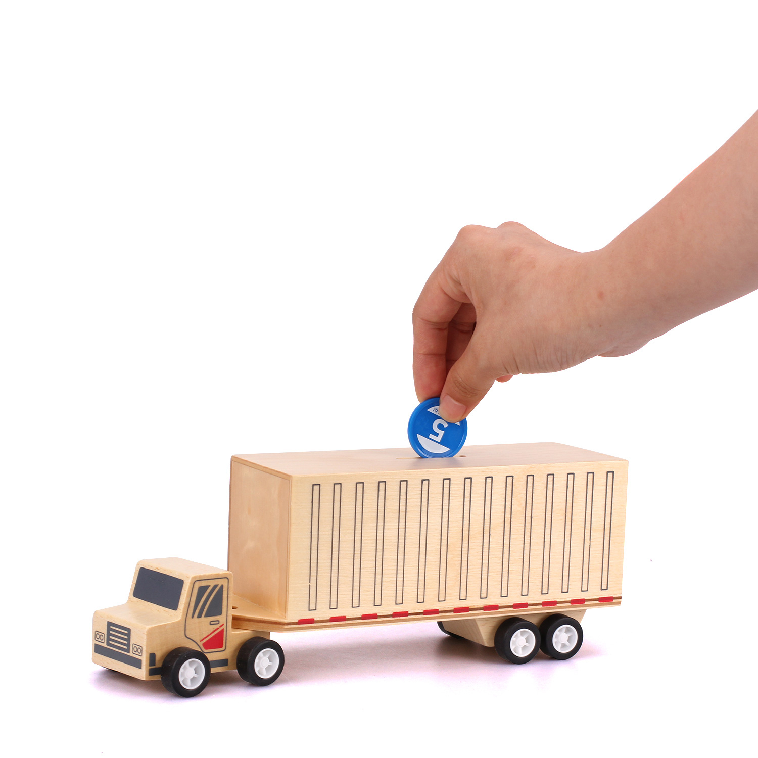 適合3Y+KIDDYROOMS儲蓄罐-集卡車|培養孩子的儲蓄意識|