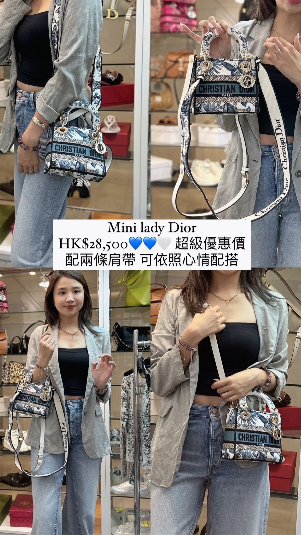 Mini lady Dior -M