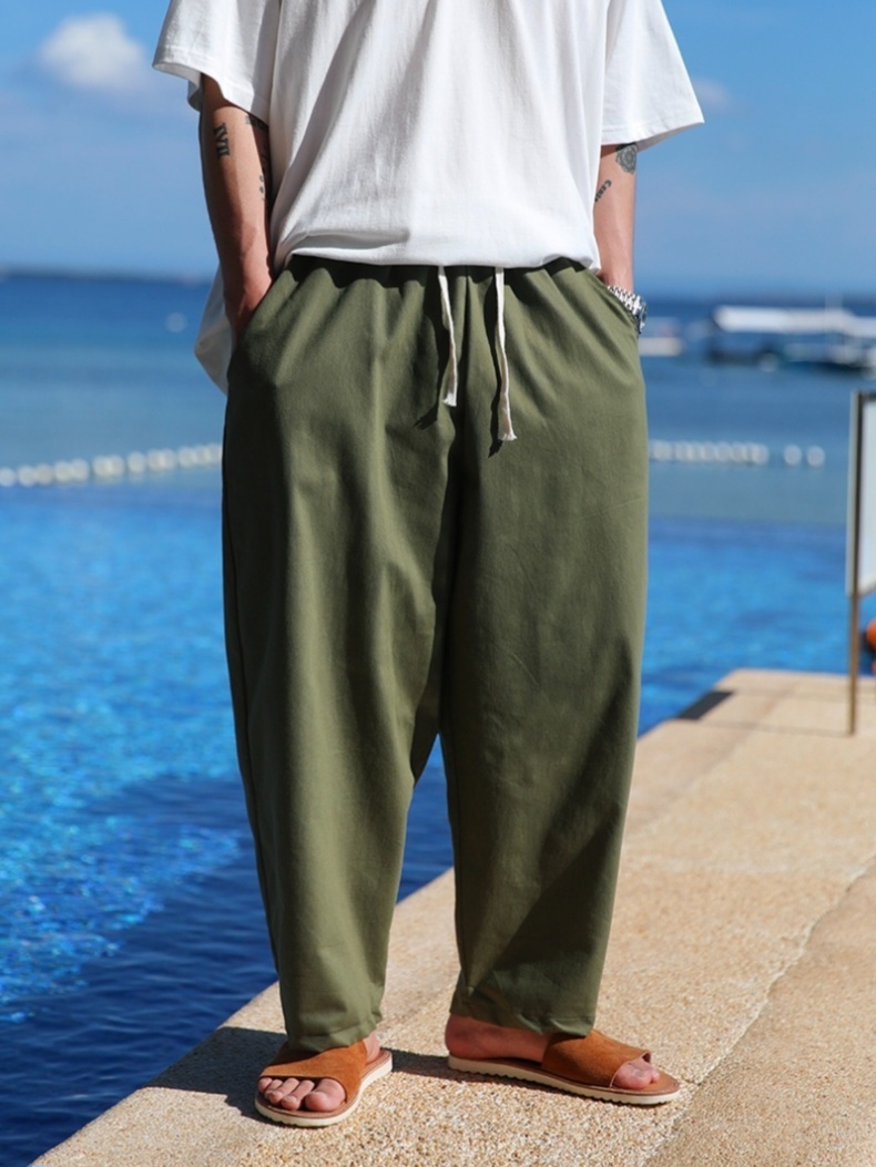 基本百搭氣球工裝褲