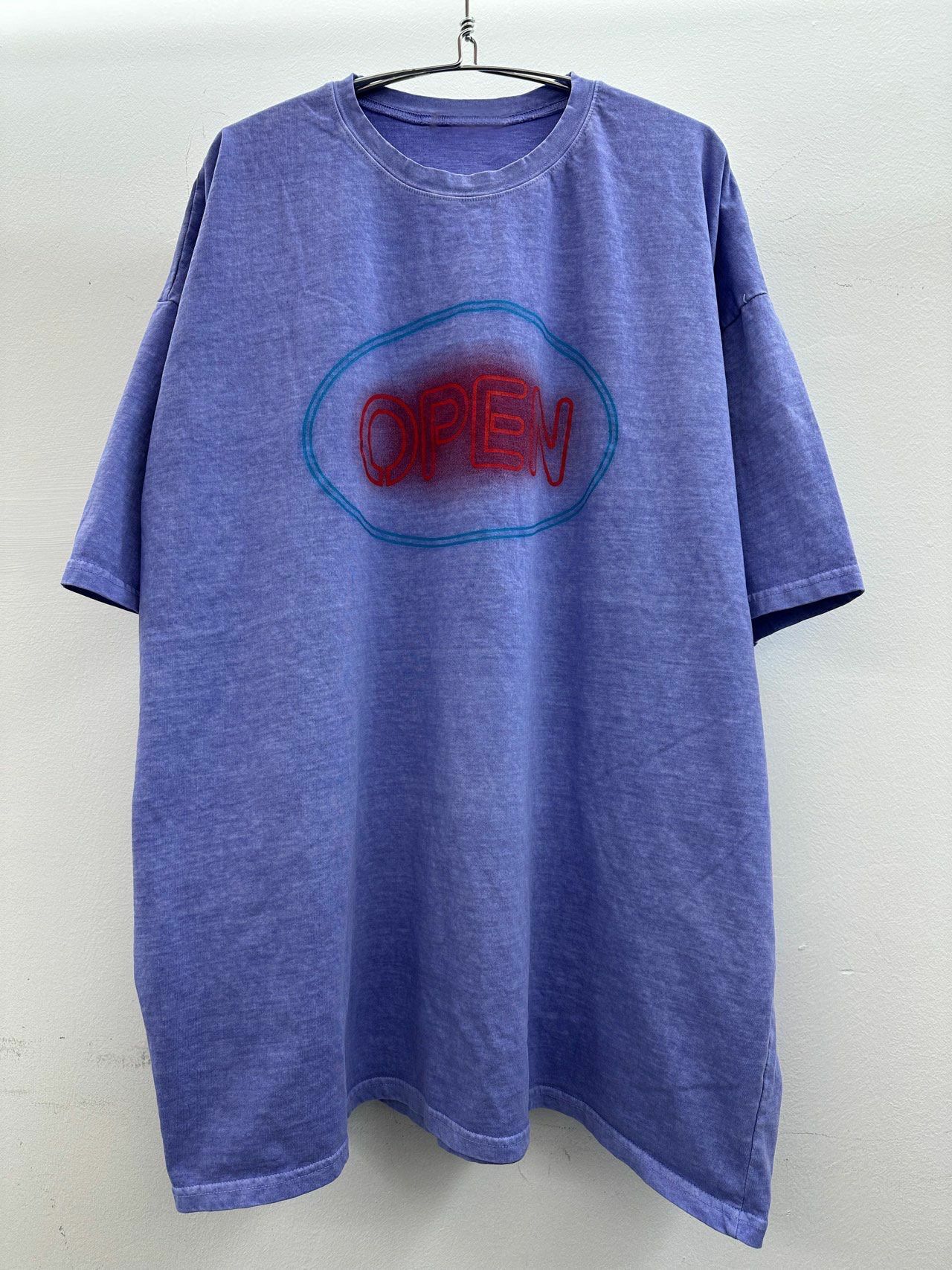 OverSize洗水英文字短袖Tee T5525