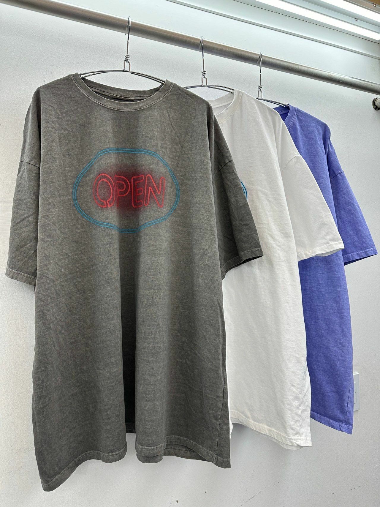 OverSize洗水英文字短袖Tee T5525