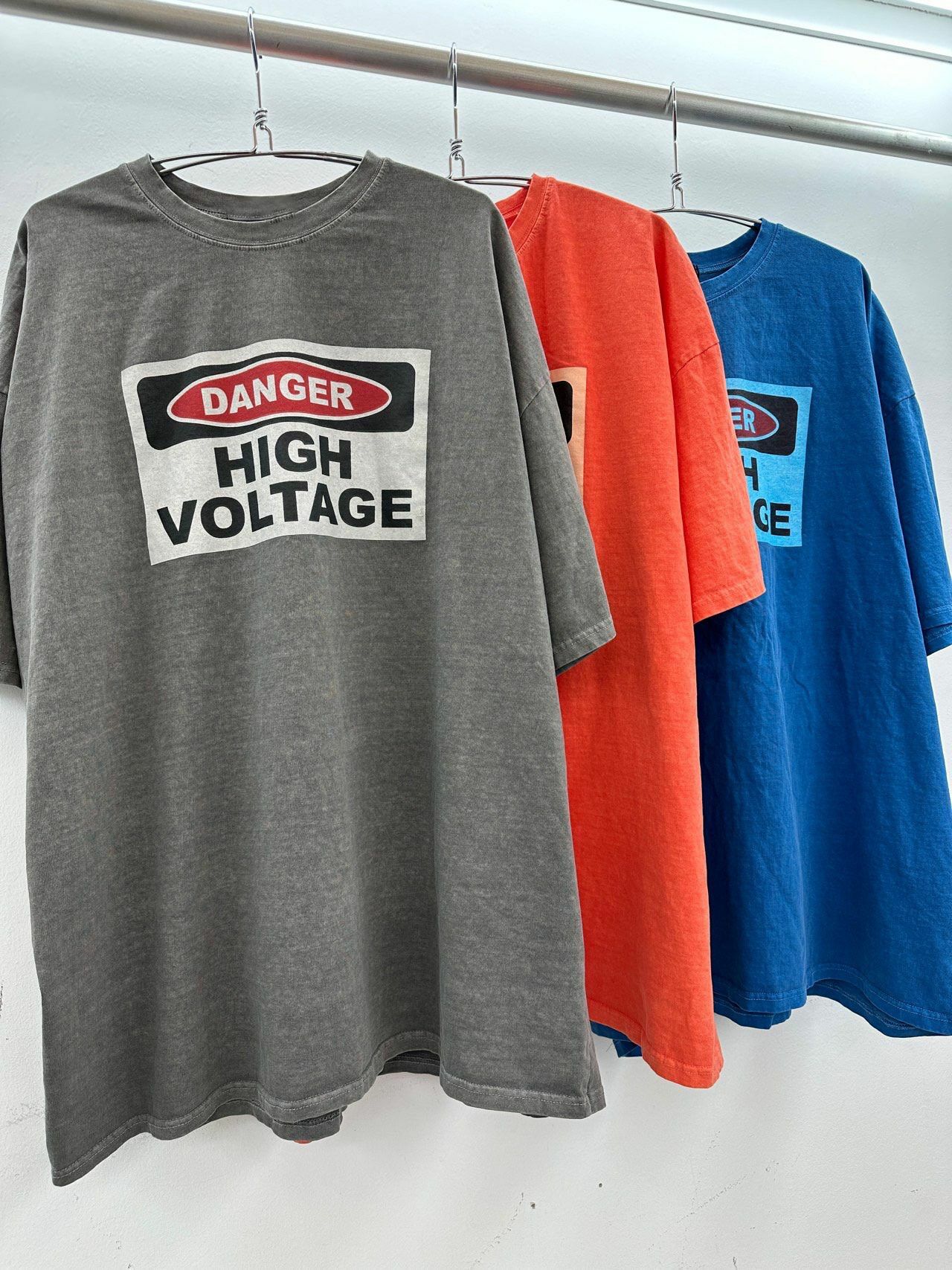 OverSize洗水英文字短袖Tee T5526