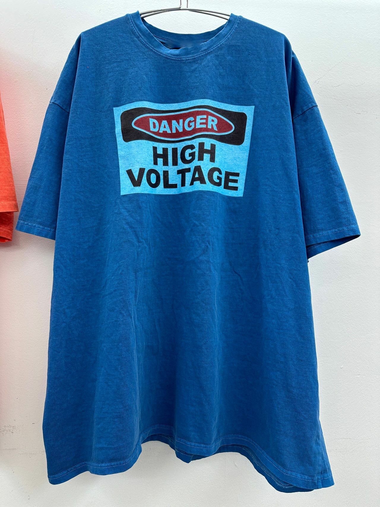 OverSize洗水英文字短袖Tee T5526