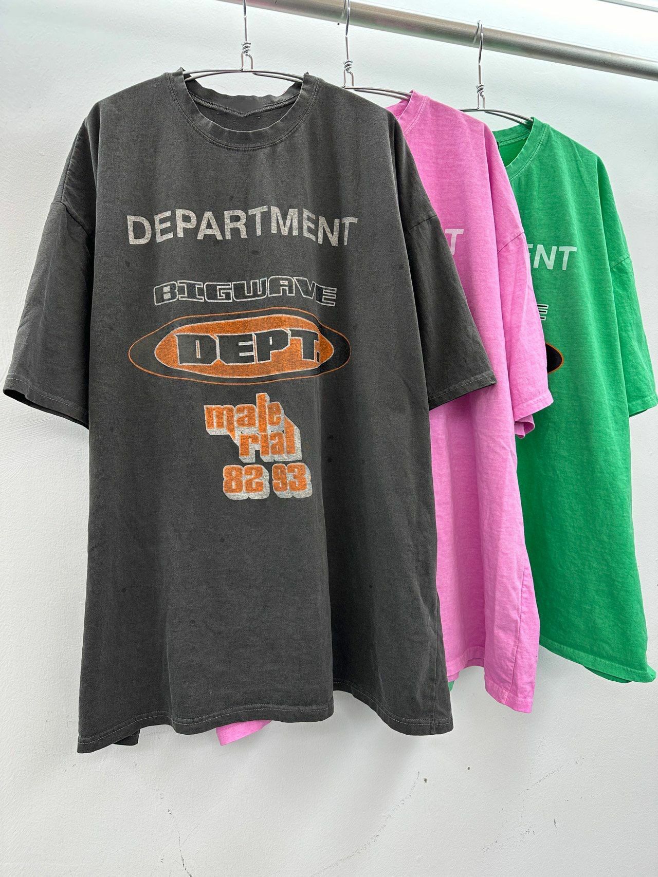 OverSize洗水英文字短袖Tee T5527