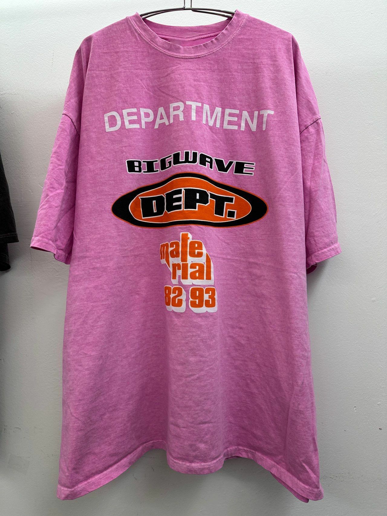 OverSize洗水英文字短袖Tee T5527