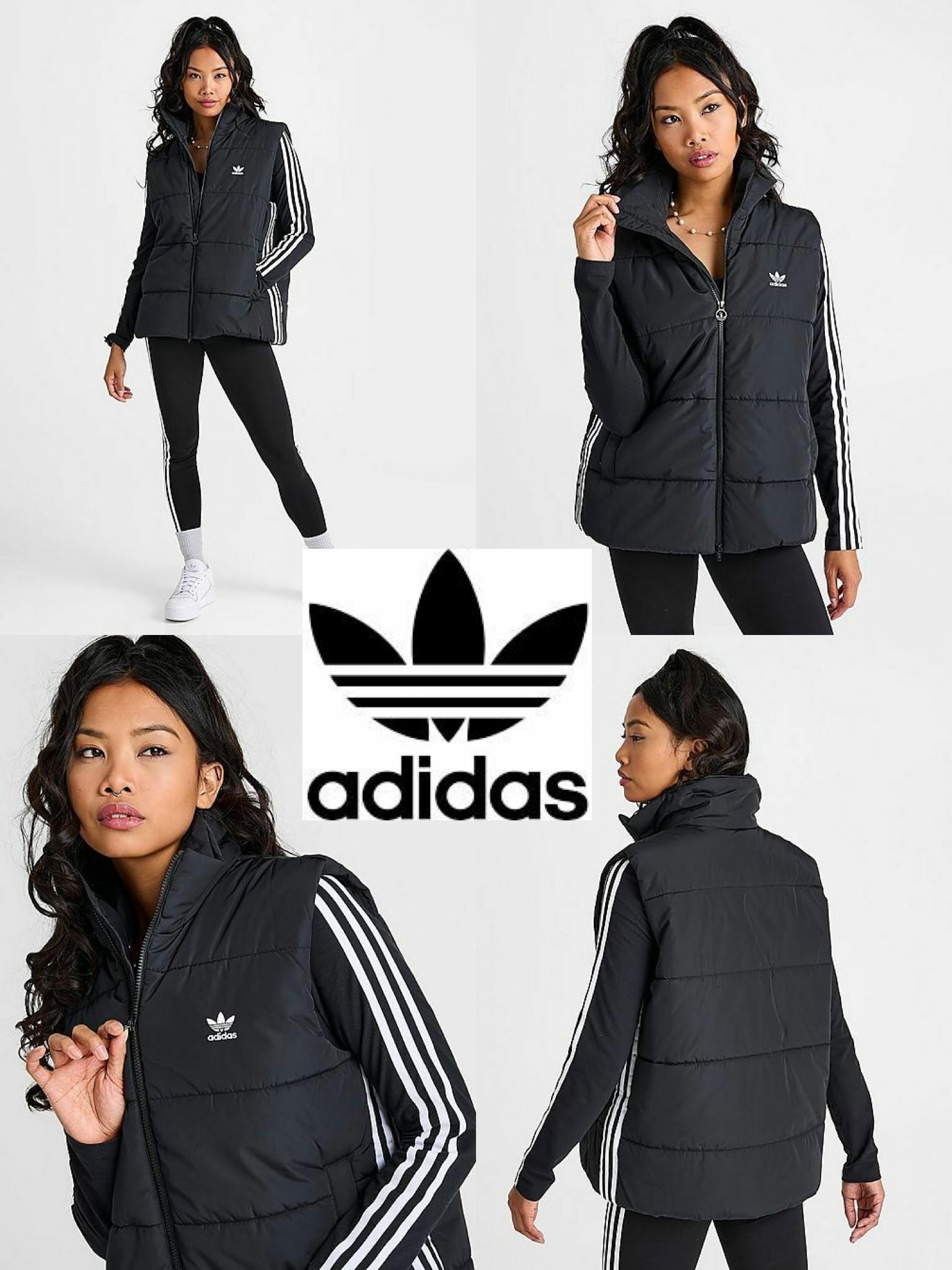 【預購】ADIDAS PUFFER F070306 女裝經典背心外套