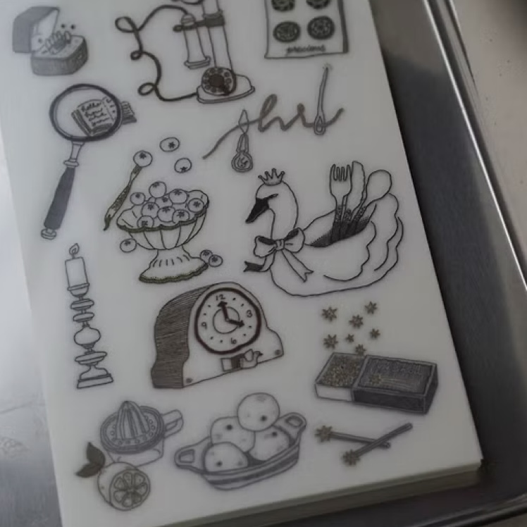 My Precious （天鵝） 轉印貼紙｜森空